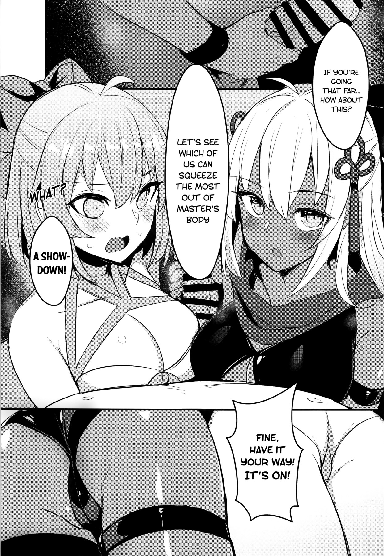 Hentai Manga Comic-Swimsuit Swordmaster Showdown!!-Read-7